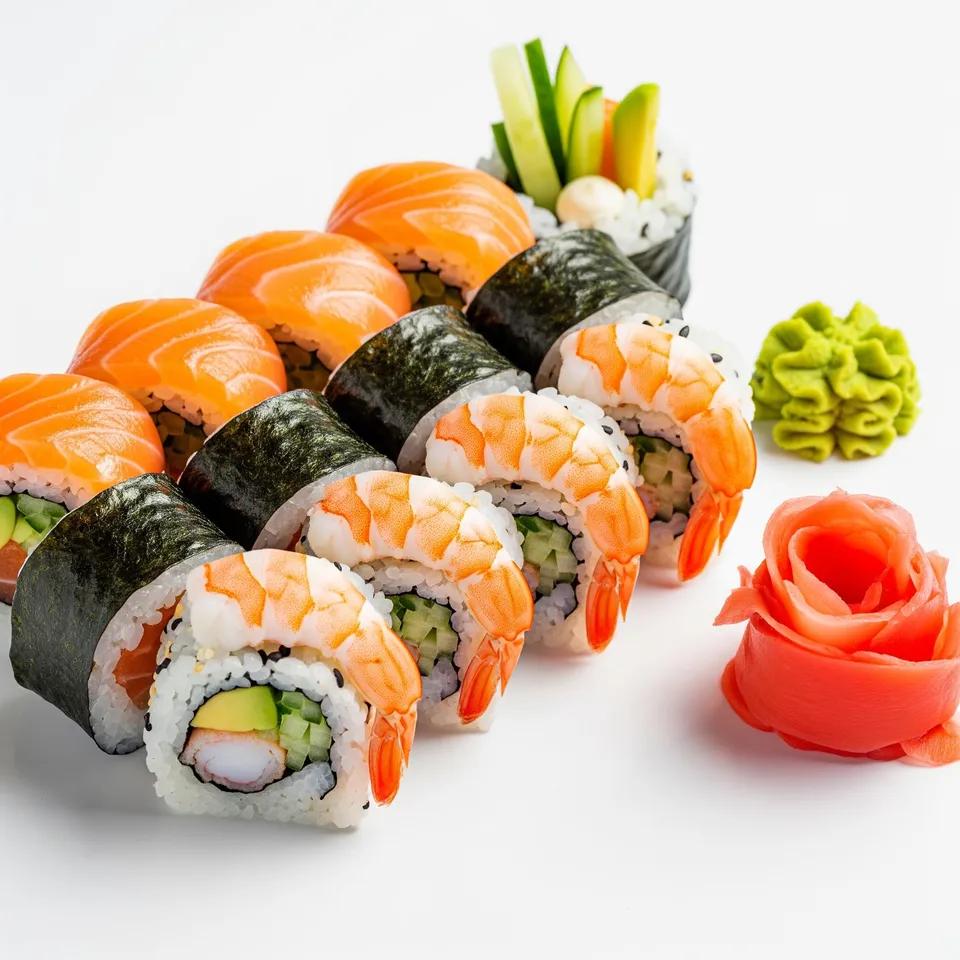 Maki Crevettes 6 Pièces