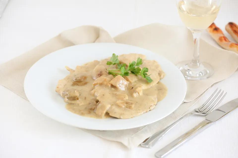 Plat Escalope A La Crème