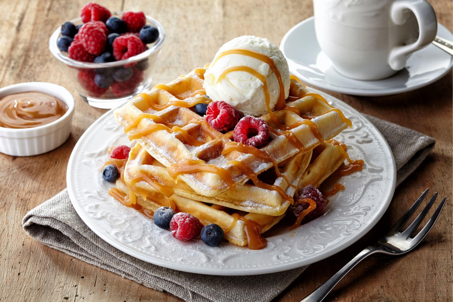 Gaufre 2 Fruits Nutella
