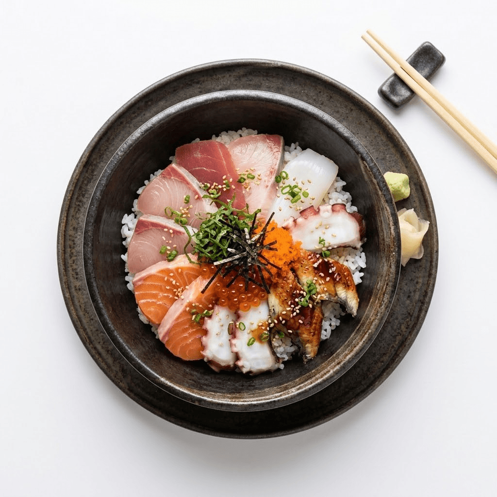 Chirashi Mix De Poissons