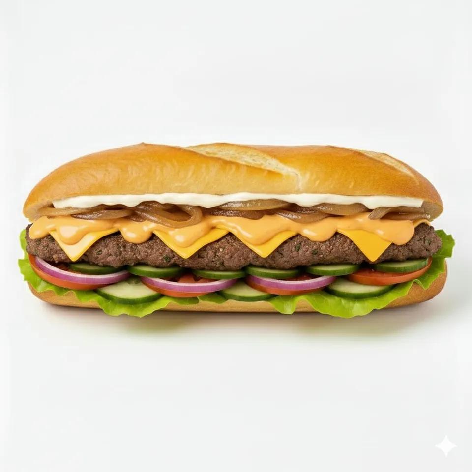 Sandwich Steak 5 fromage