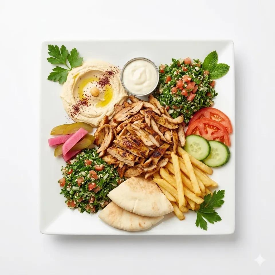 Assiette Shawarma Poulet
