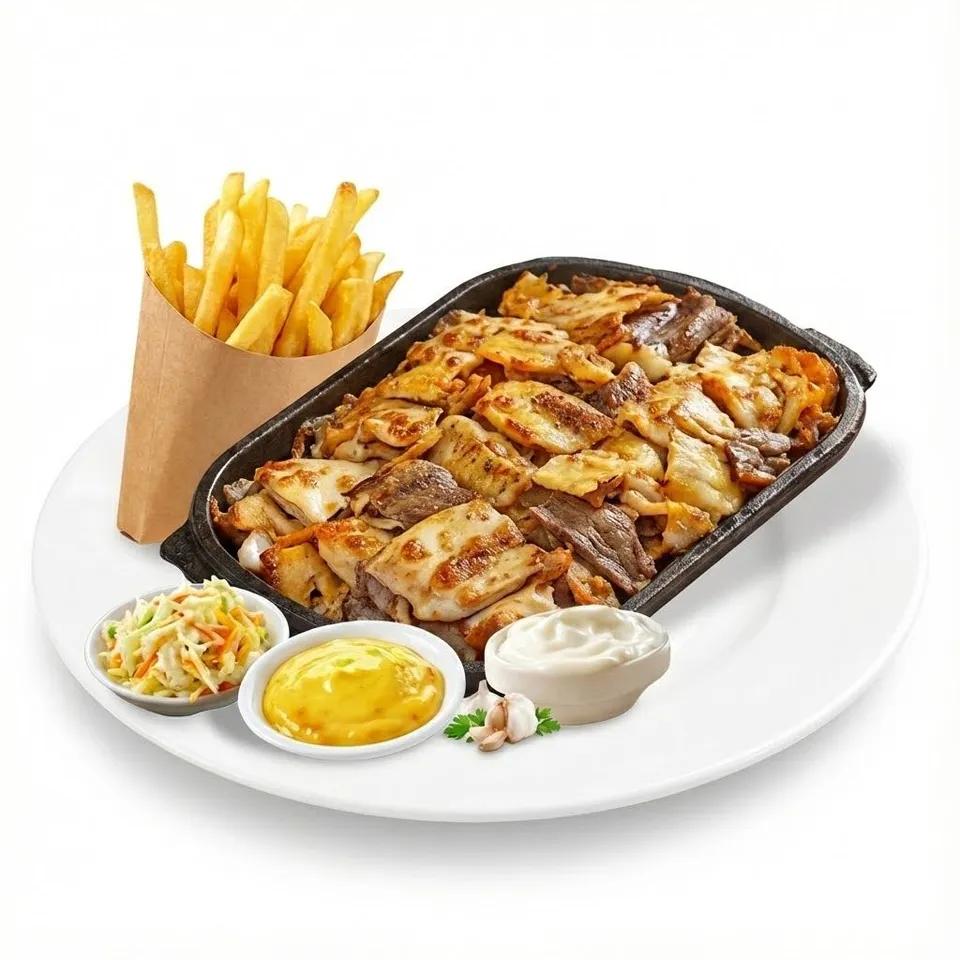 Assiette Shawarma Mixte