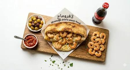 sandwich Crevettes 3fromages 