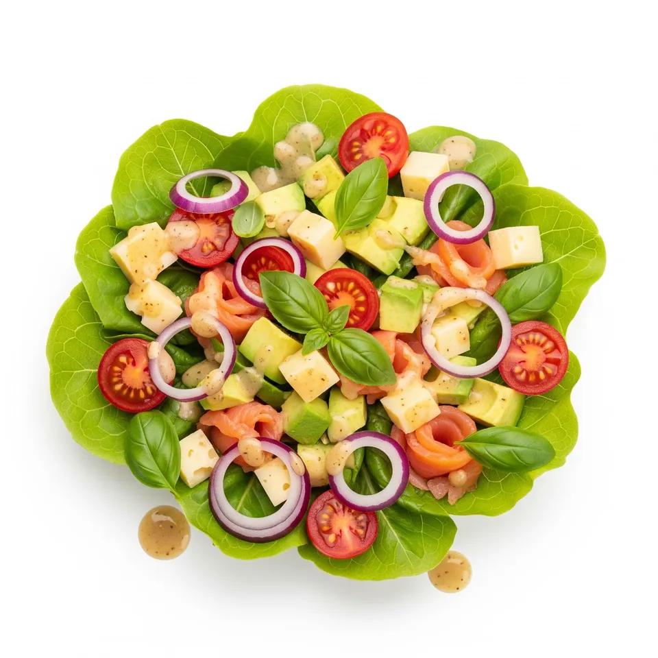 Salade Saumon Fumé et Avocat