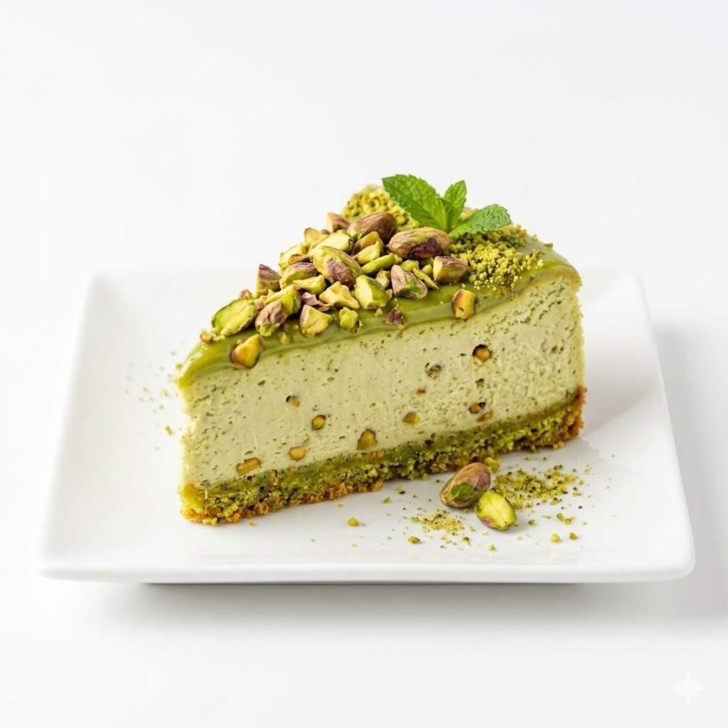 Cheesecake à la Pistache