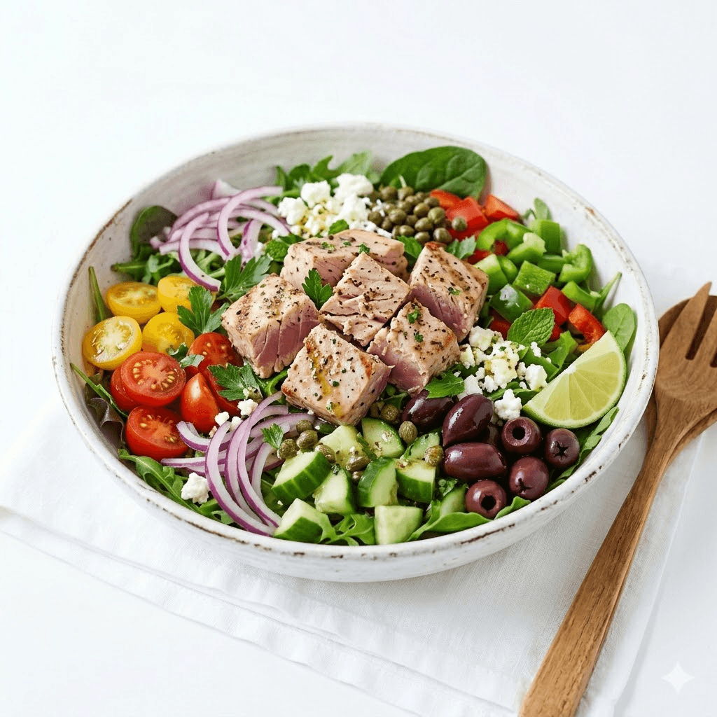 Salade Méditerraneene Thon