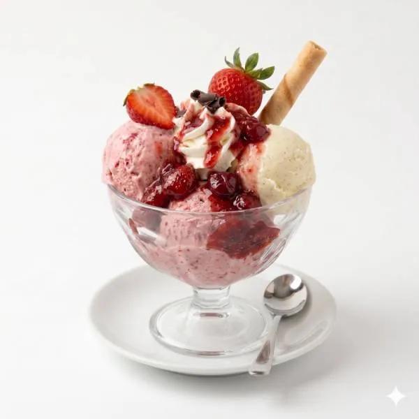 Glace Melba