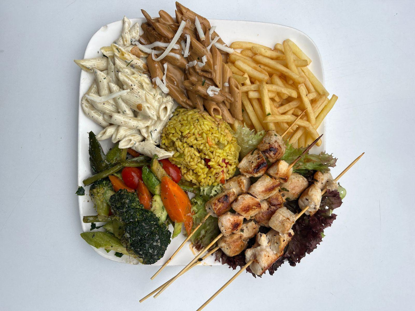 Plat Brochettes Poulet