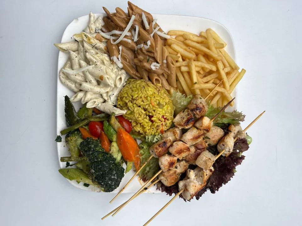 Plat Brochettes Poulet