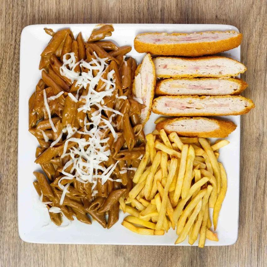 Penne Cordon Bleu - Sauce Champignons