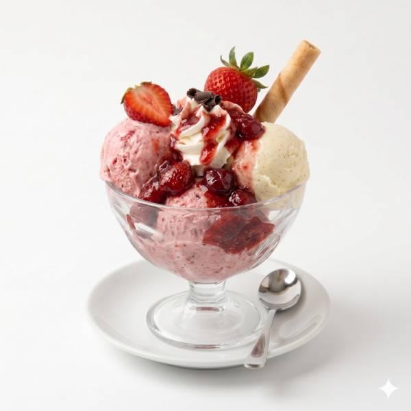 Glace Melba