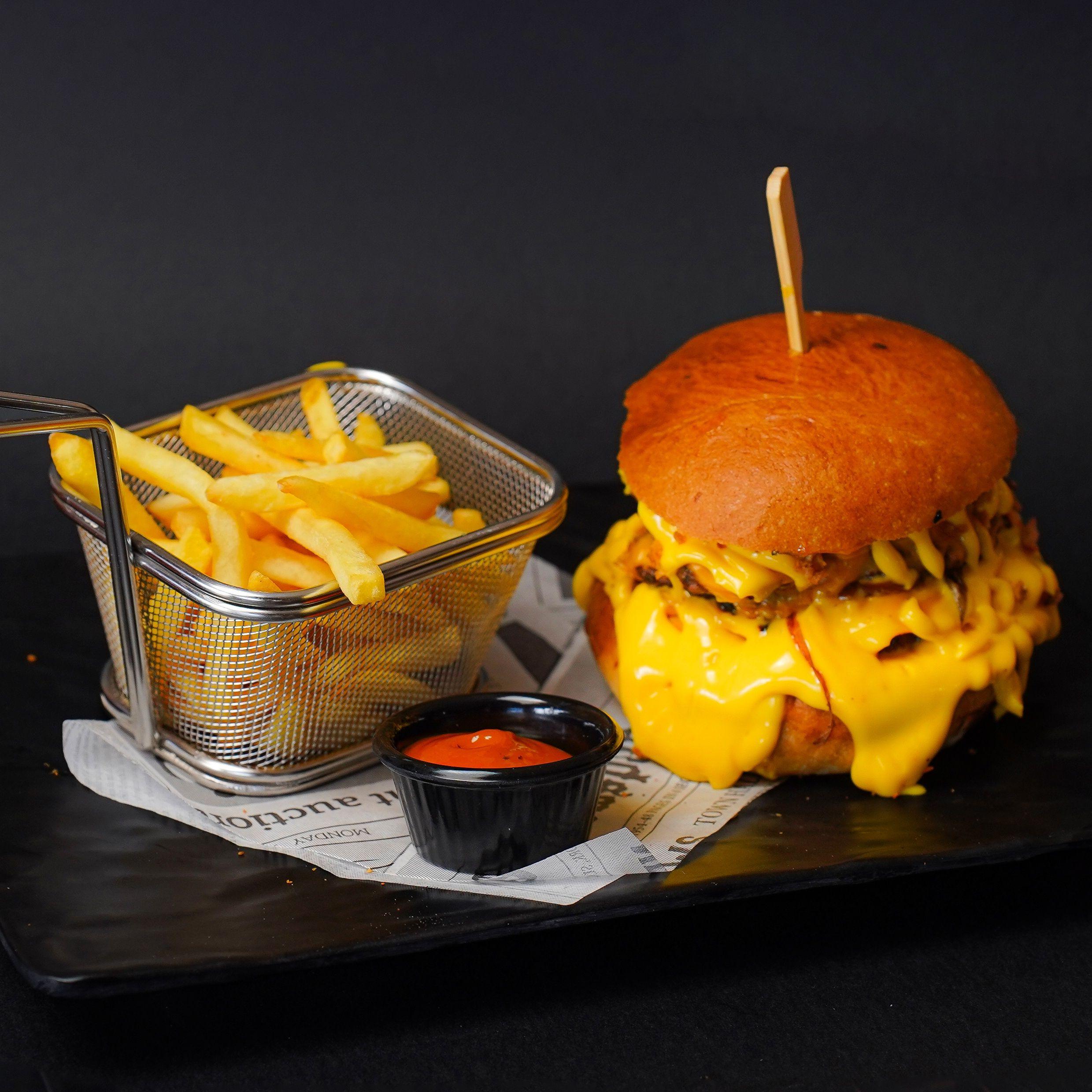 Cheesy Burger