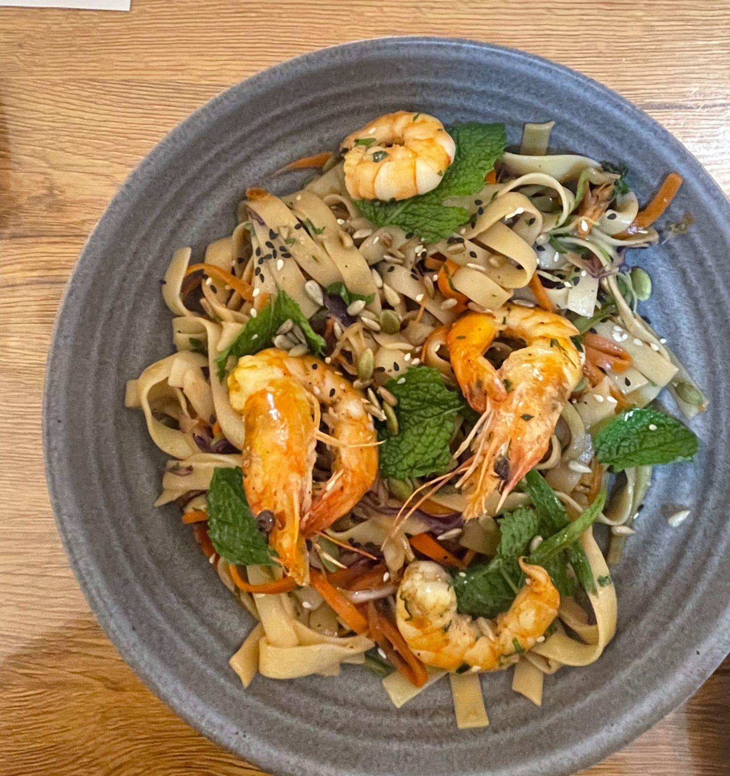 Pâtes Aux Gambas