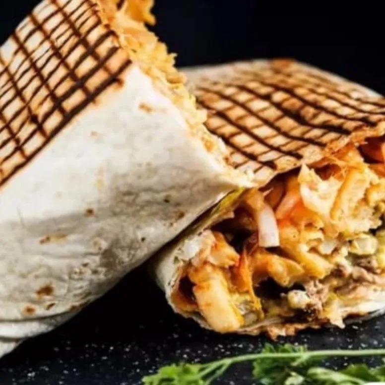Tacos poulet avec Sauce Algérienne