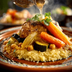 Couscous Poulet Au Legumes -Tous Les Vendredis-