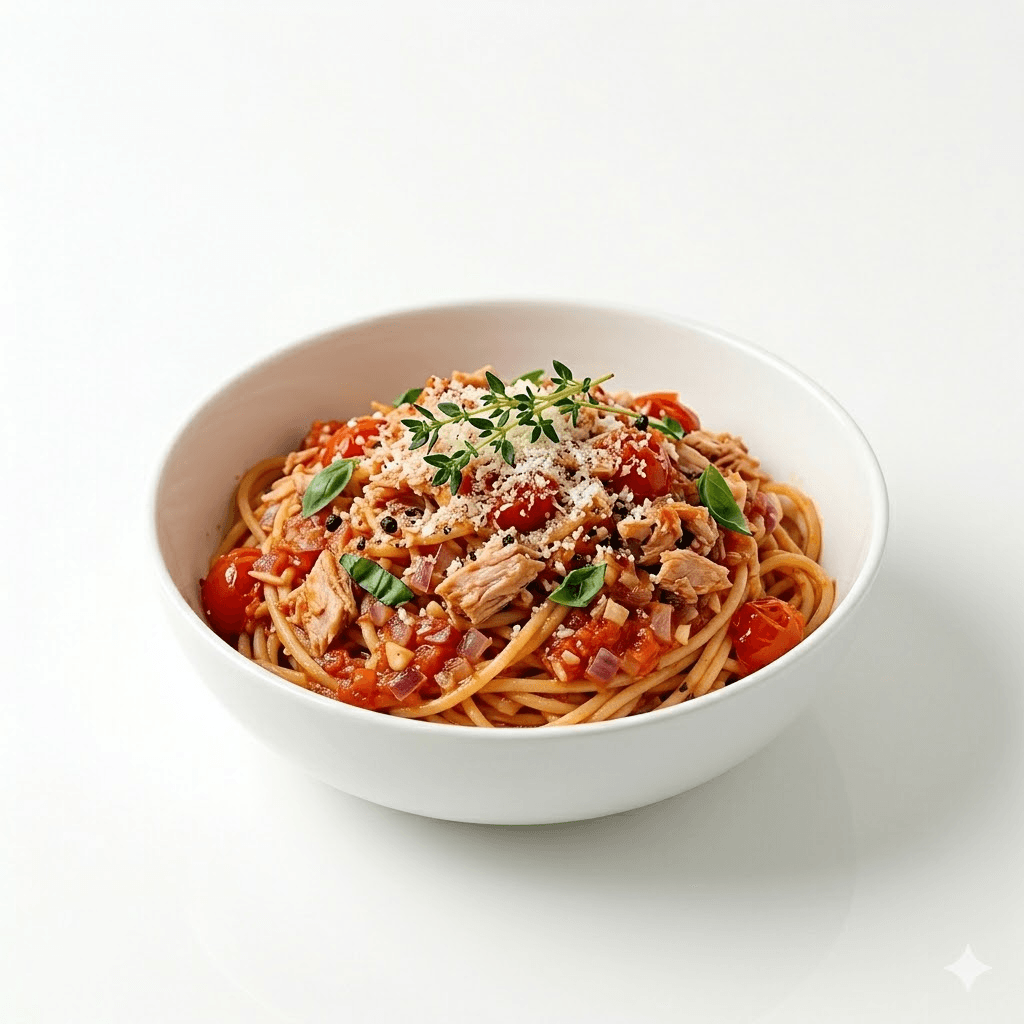 Sauce tomates au thon
