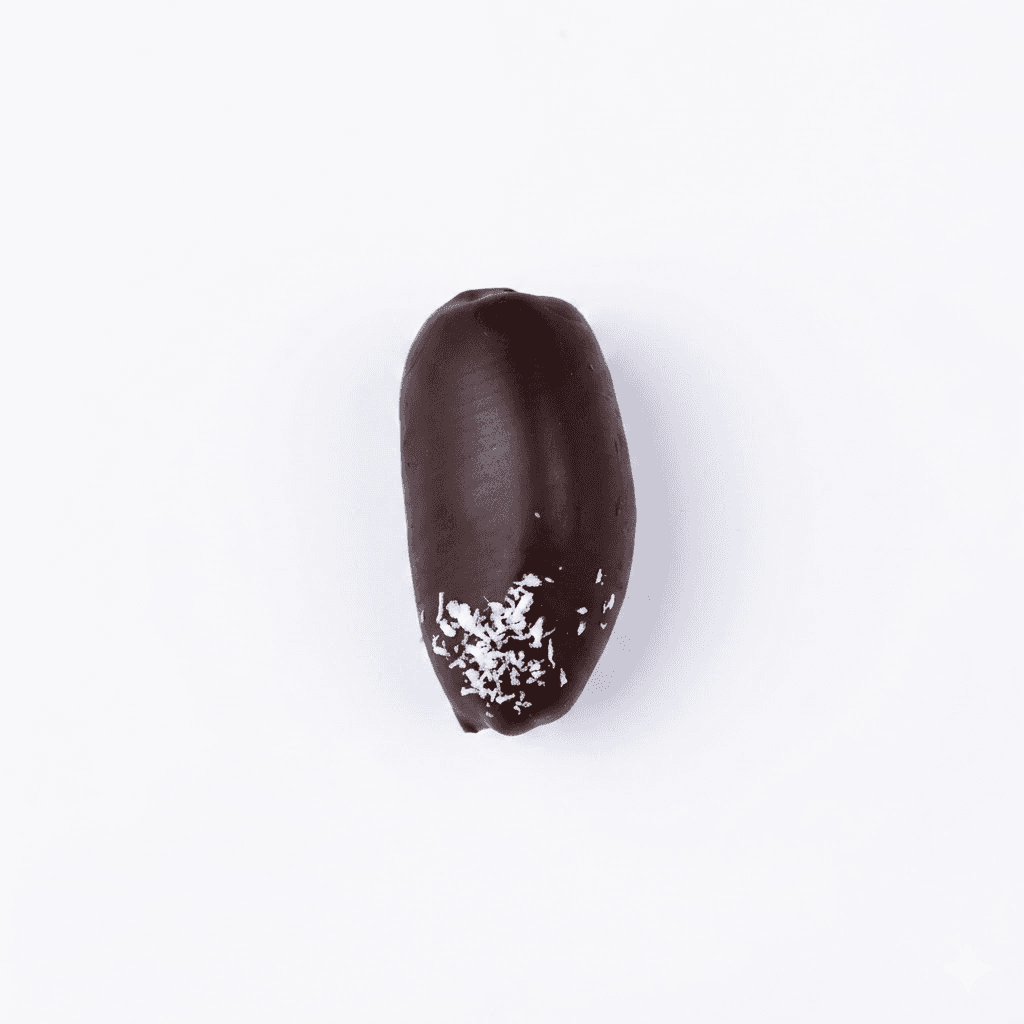 Dattes Fourrées à la Noix de Coco Enrobées de Chocolat Noir