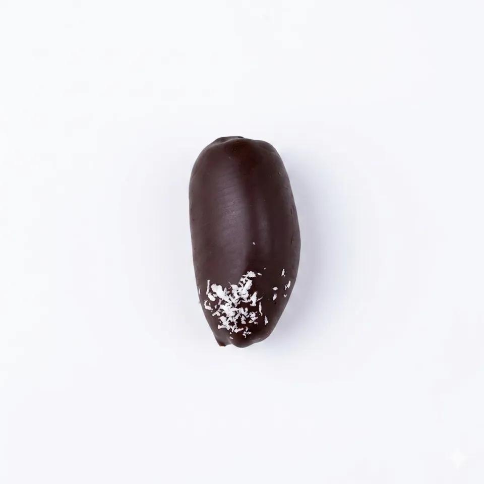 Dattes Fourrées à la Noix de Coco Enrobées de Chocolat Noir