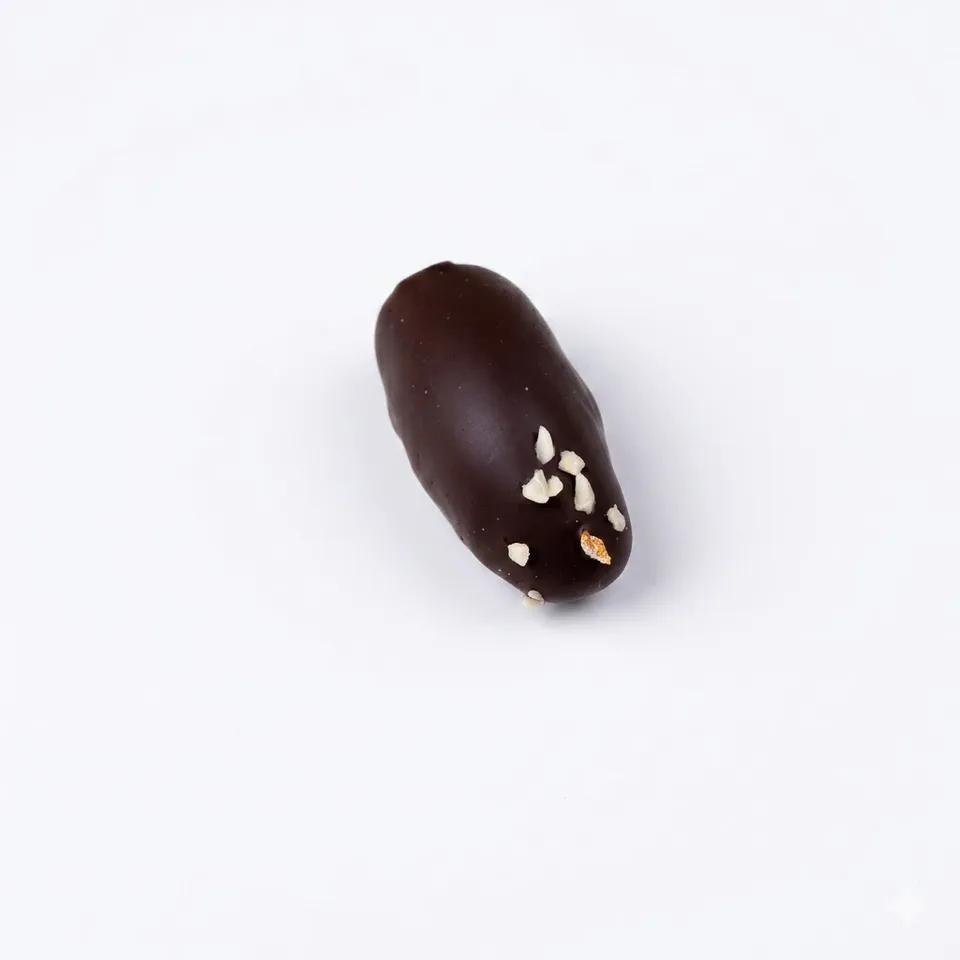 Dattes Fourrées au Nougat Enrobées de Chocolat Noir