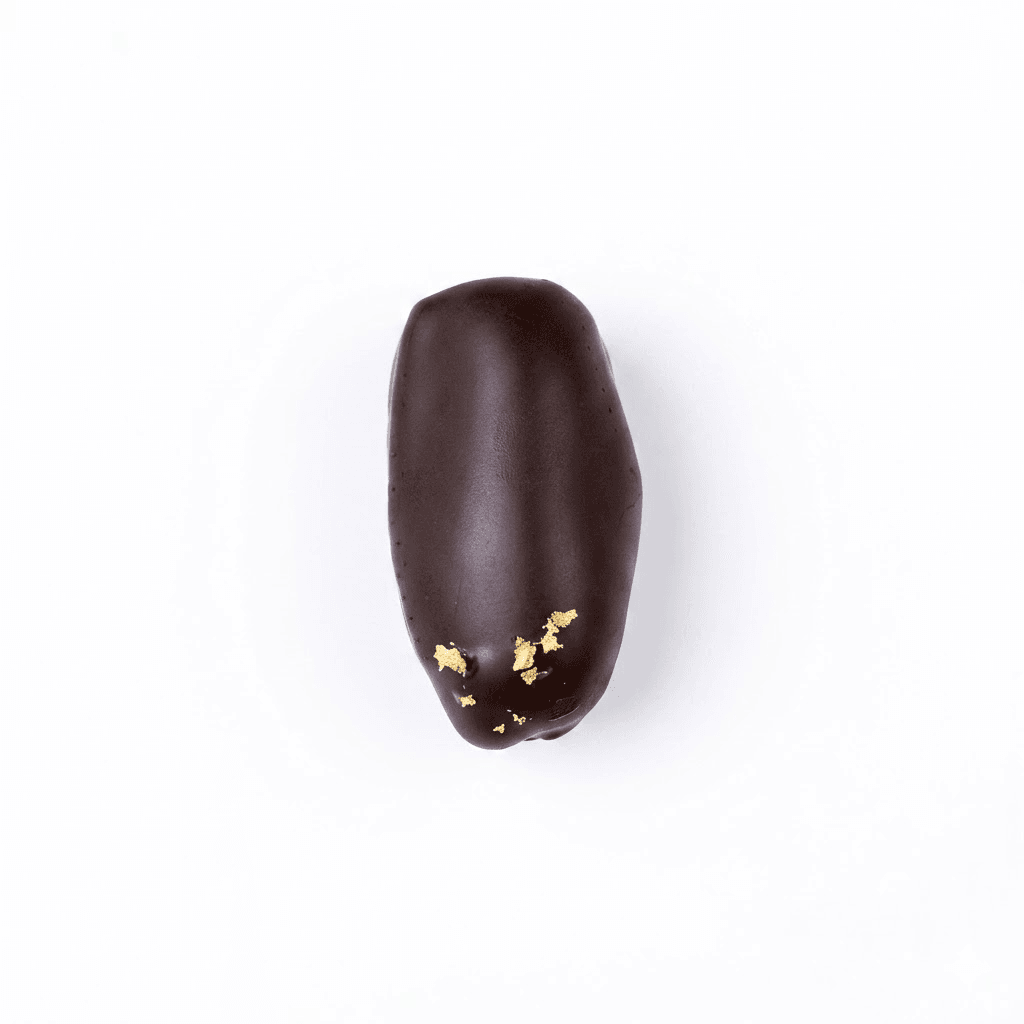 Dattes Fourrées au Citron Enrobées de Chocolat Noir