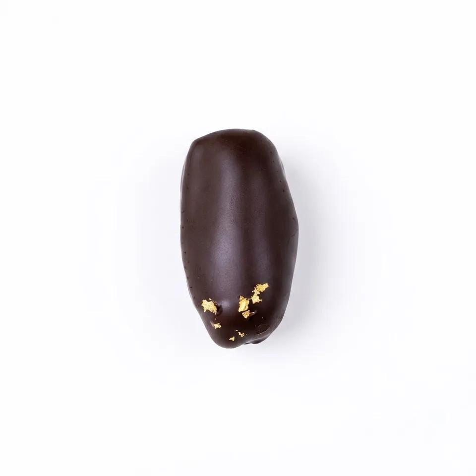 Dattes Fourrées au Citron Enrobées de Chocolat Noir