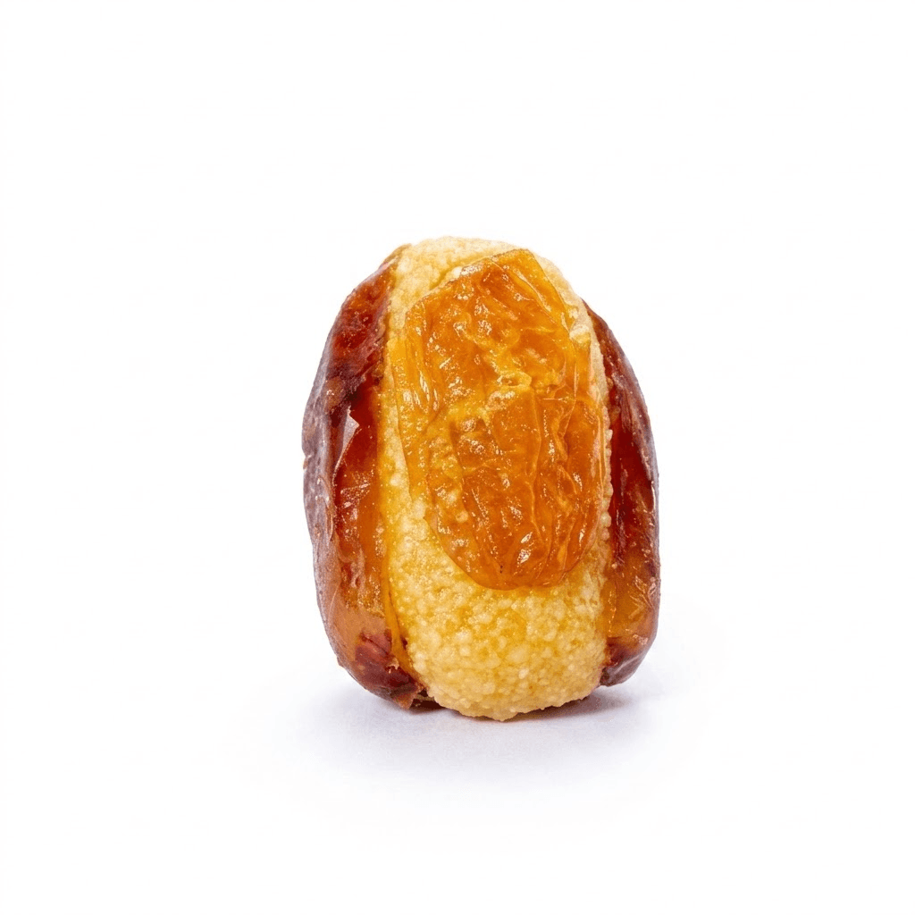 Dattes Fourrés au Safran et Raisins Secs
