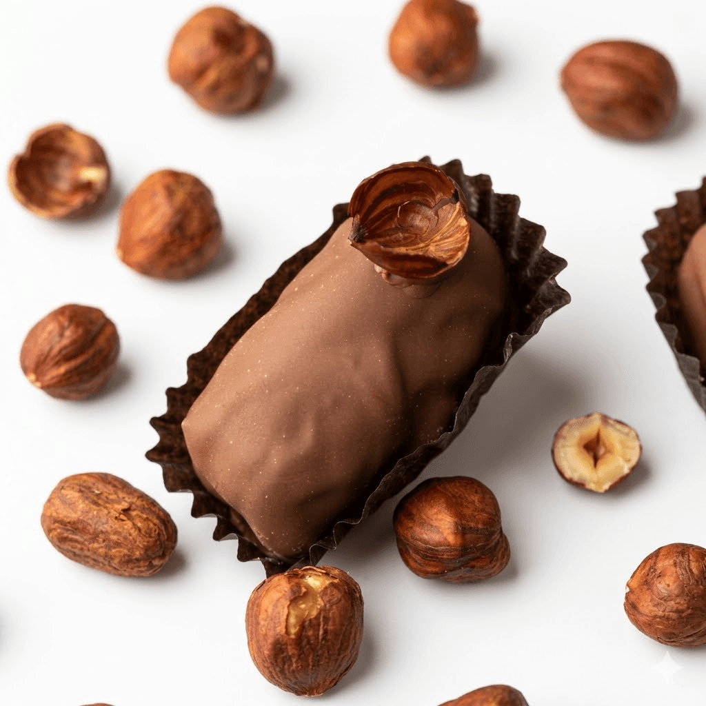 Dattes Noisettes EnroBée de Chocolat au Lait