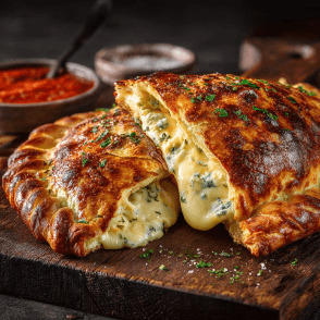 Calzone  4 Fromages