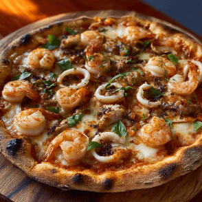 Pizza Fruits De Mer
