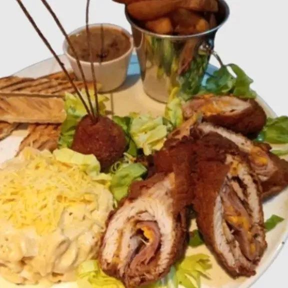 Plat cordon bleu