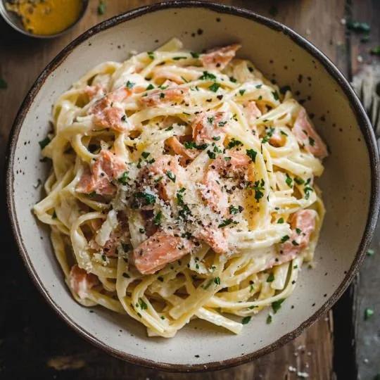 Tagliatelle Saumon Fumé