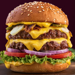 Double Cheese  Burger Saphir