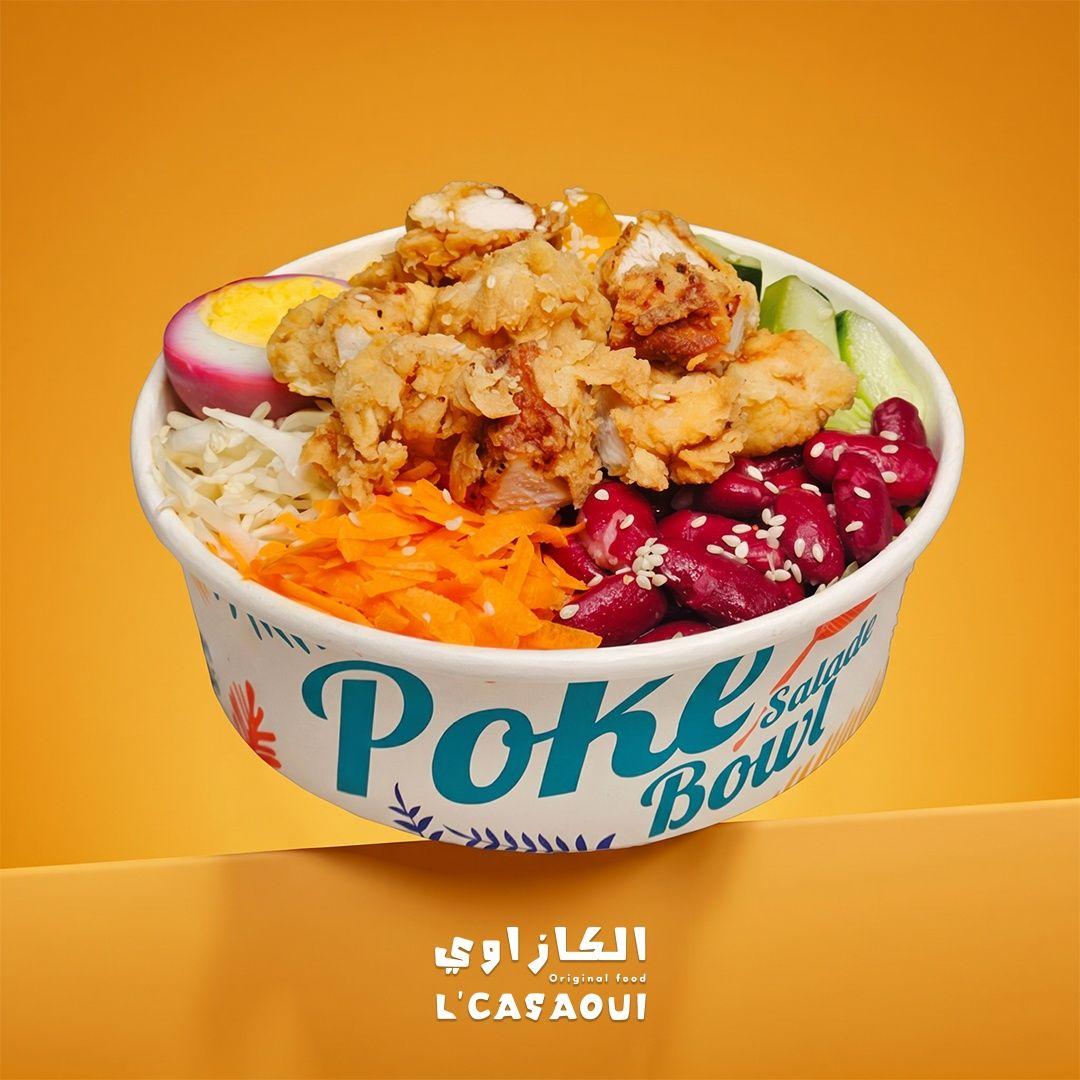 Poke Bowl Poulet Crousty