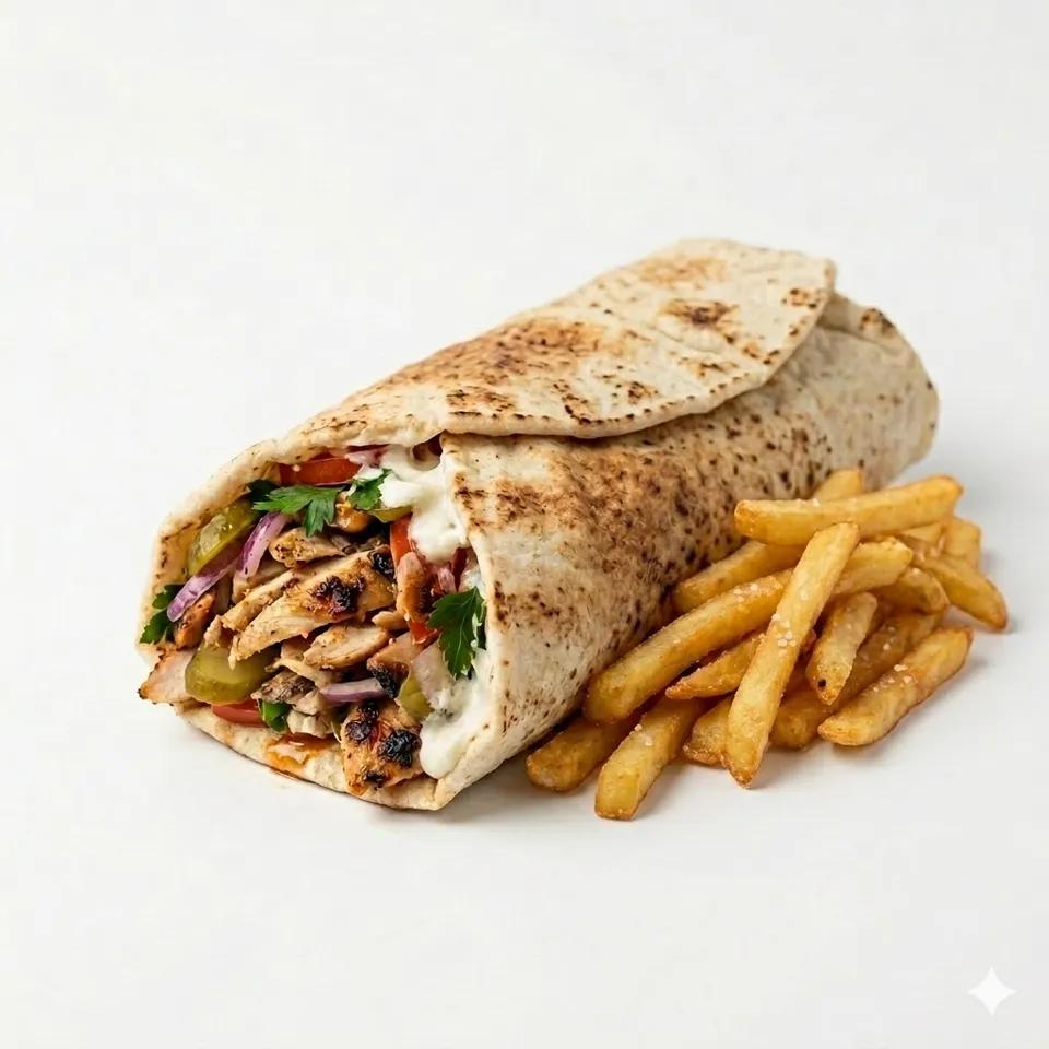 Bachandi Sandwich Avec Frites