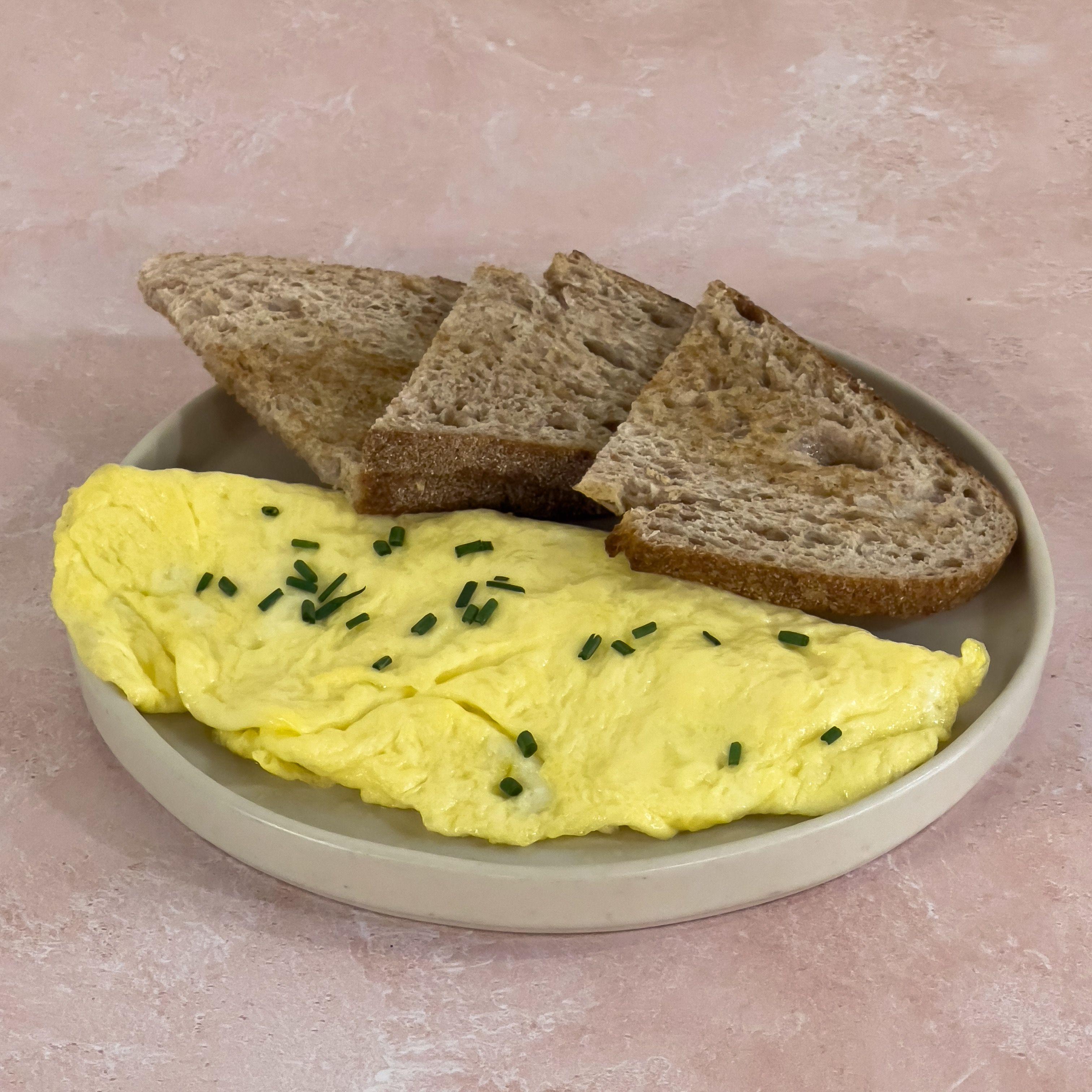 Œufs au choix sur pain au levain