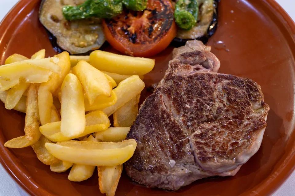 Grilled Veal Ribeye