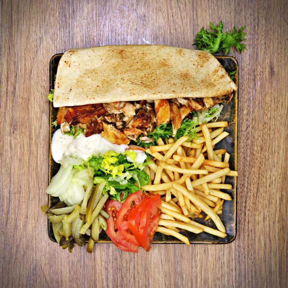 Plat Shawarma