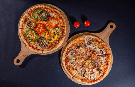 2 pizza aux choix