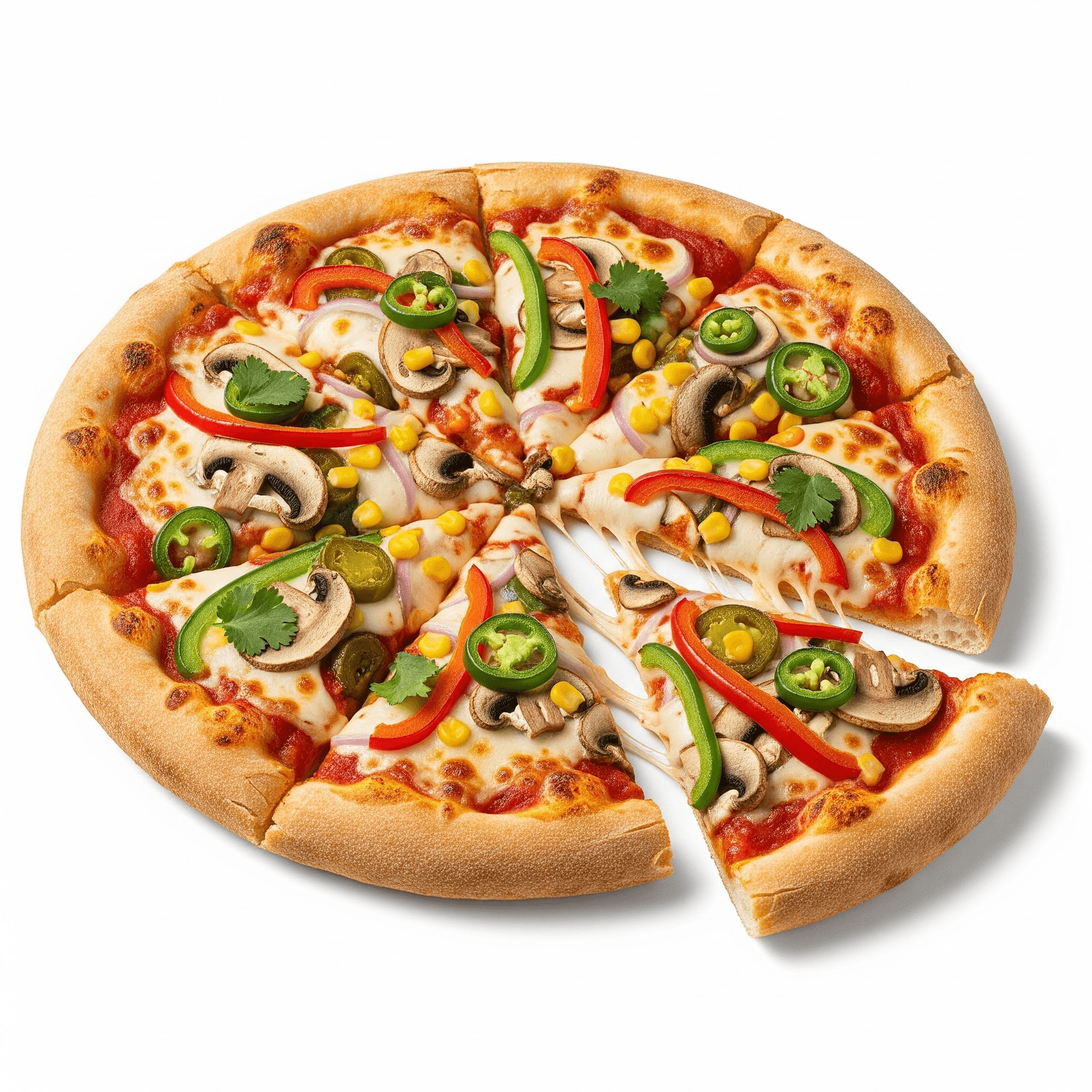 Pizza Tex Mex Champignons