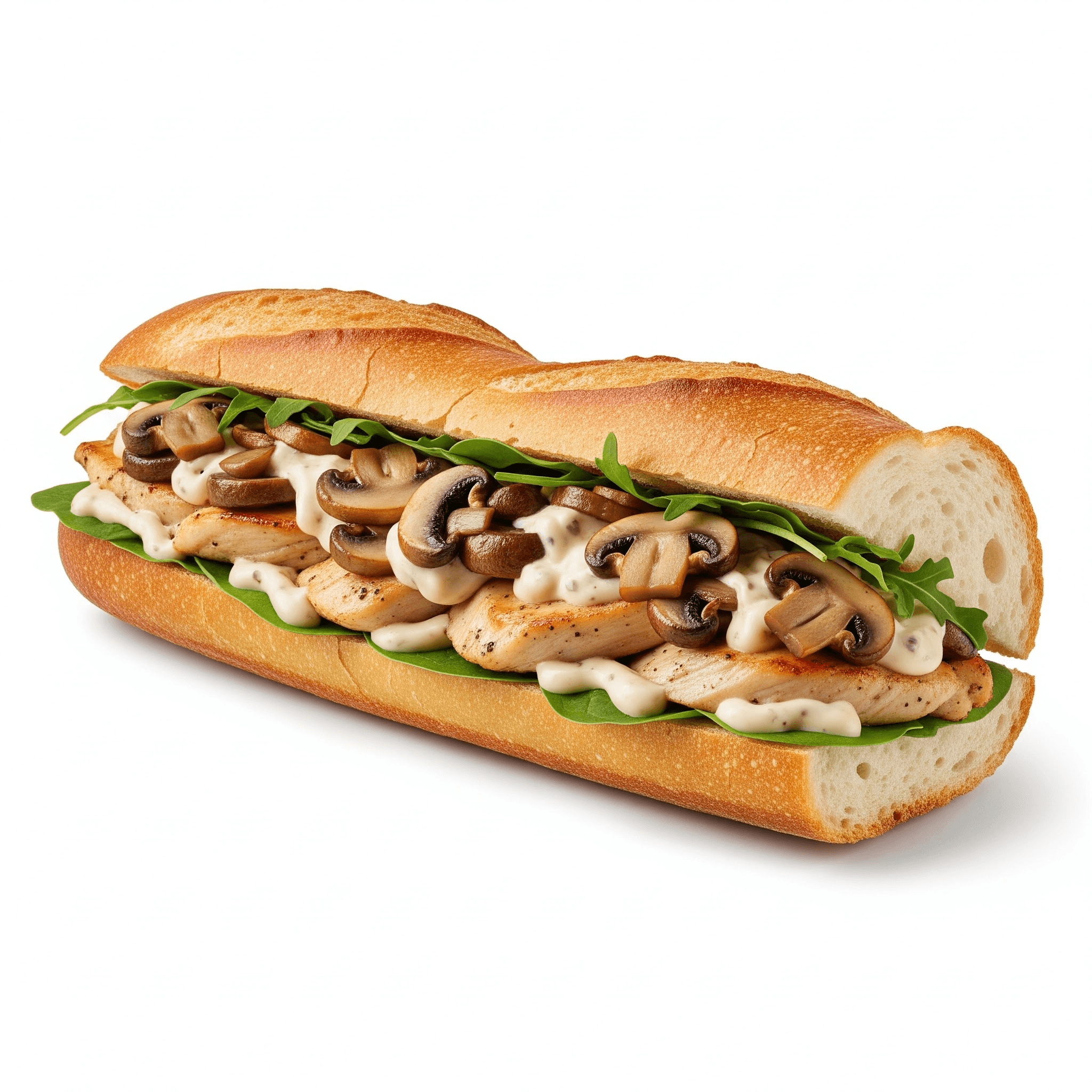 Sandwich Poulet Champignon
