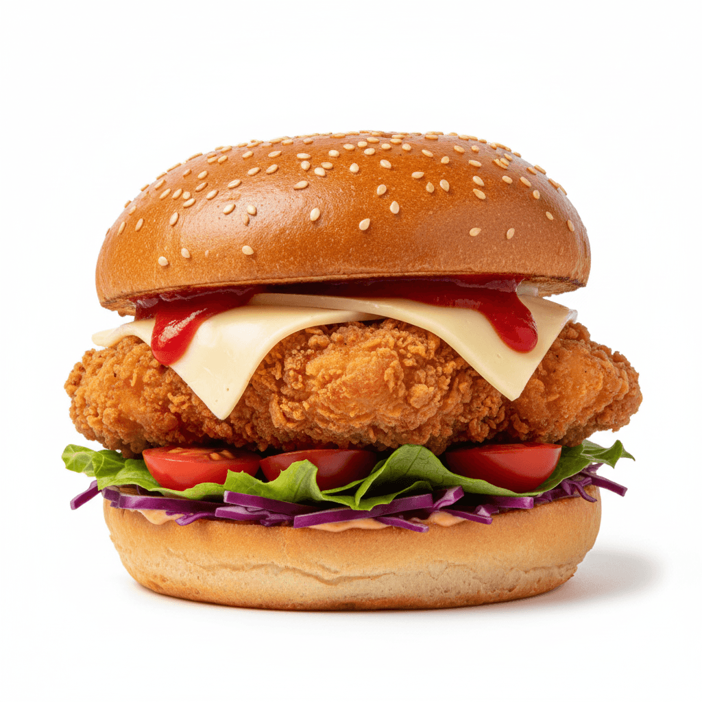 Crispy burger