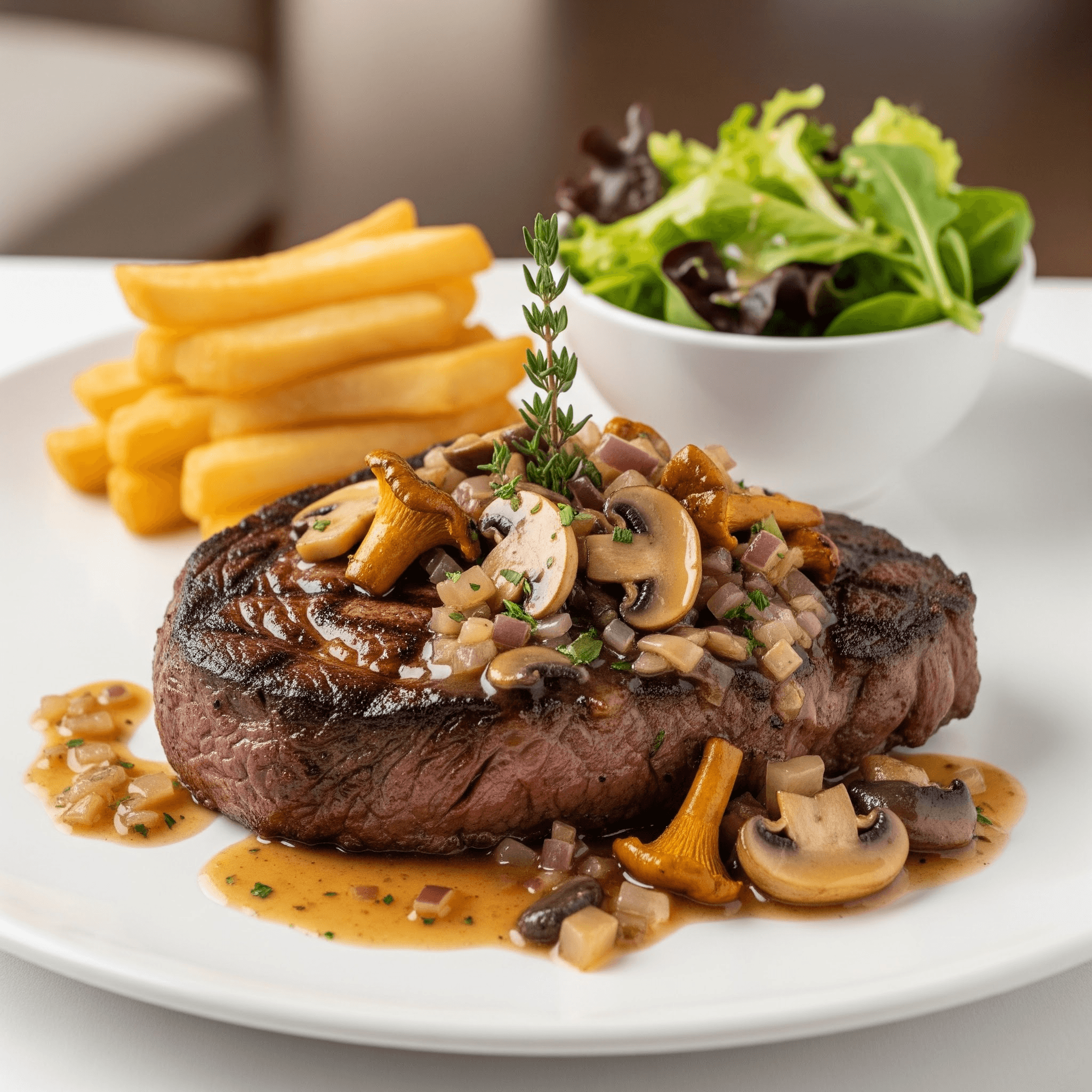Entrecôte à la normande