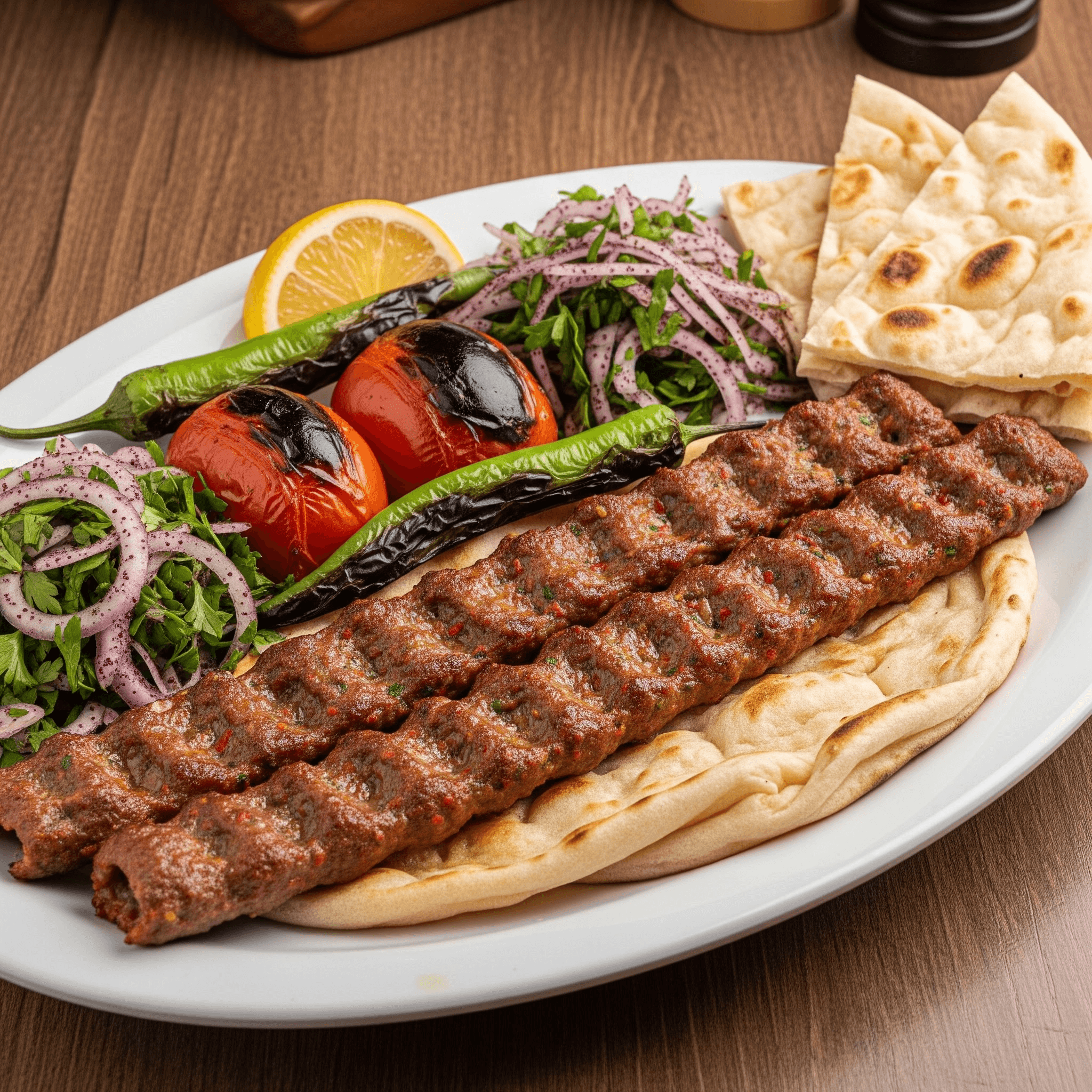 Plat Adana viande hachée