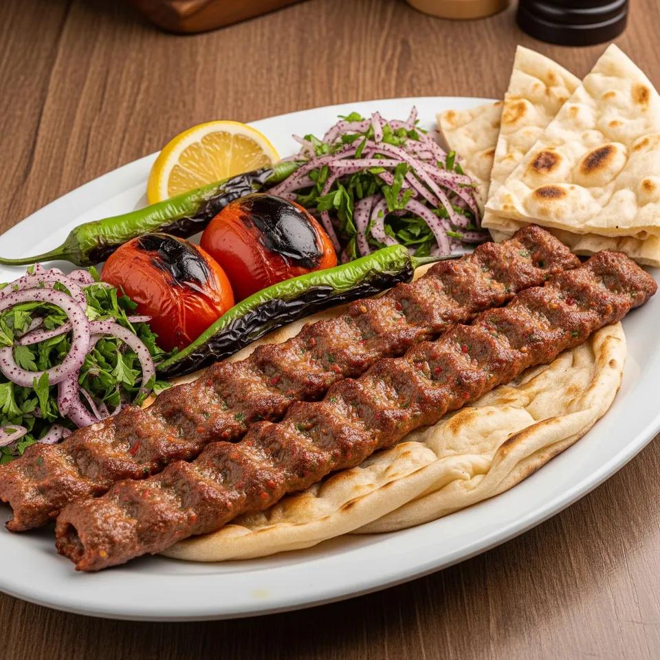 Plat Adana viande hachée
