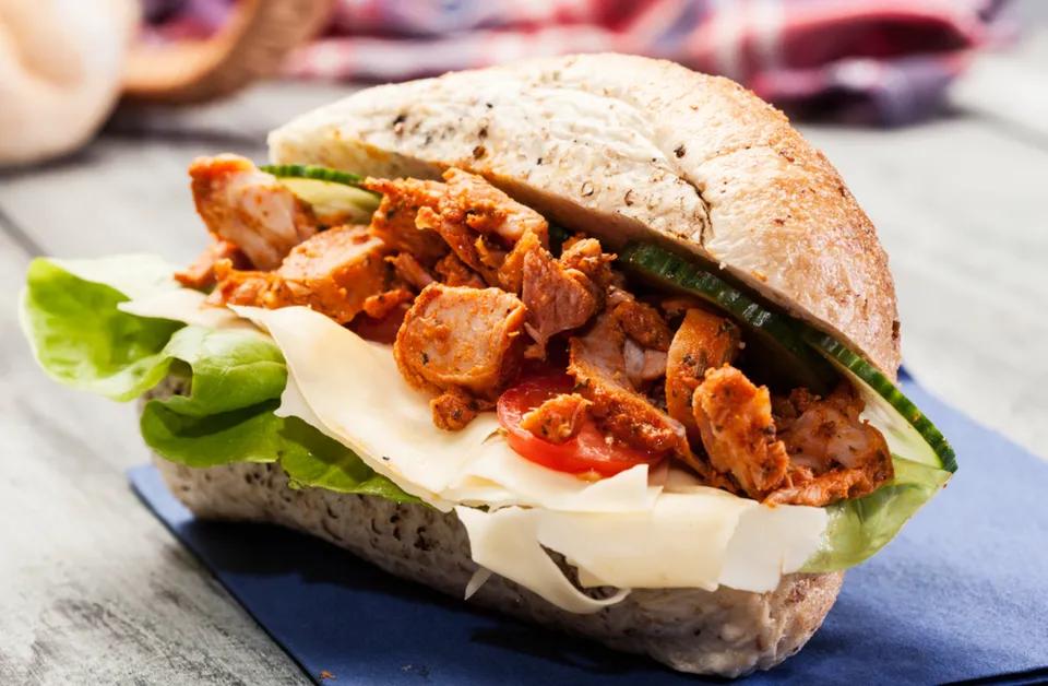 Sandwich Le Chicken Curry