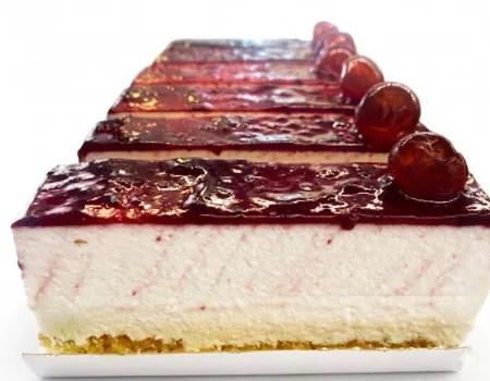 Mousse Vanille Framboise