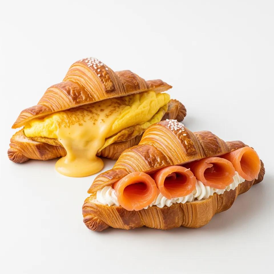 Croissant au Beurre Salé Saumon