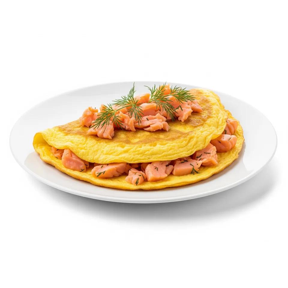 Omelette Saumon