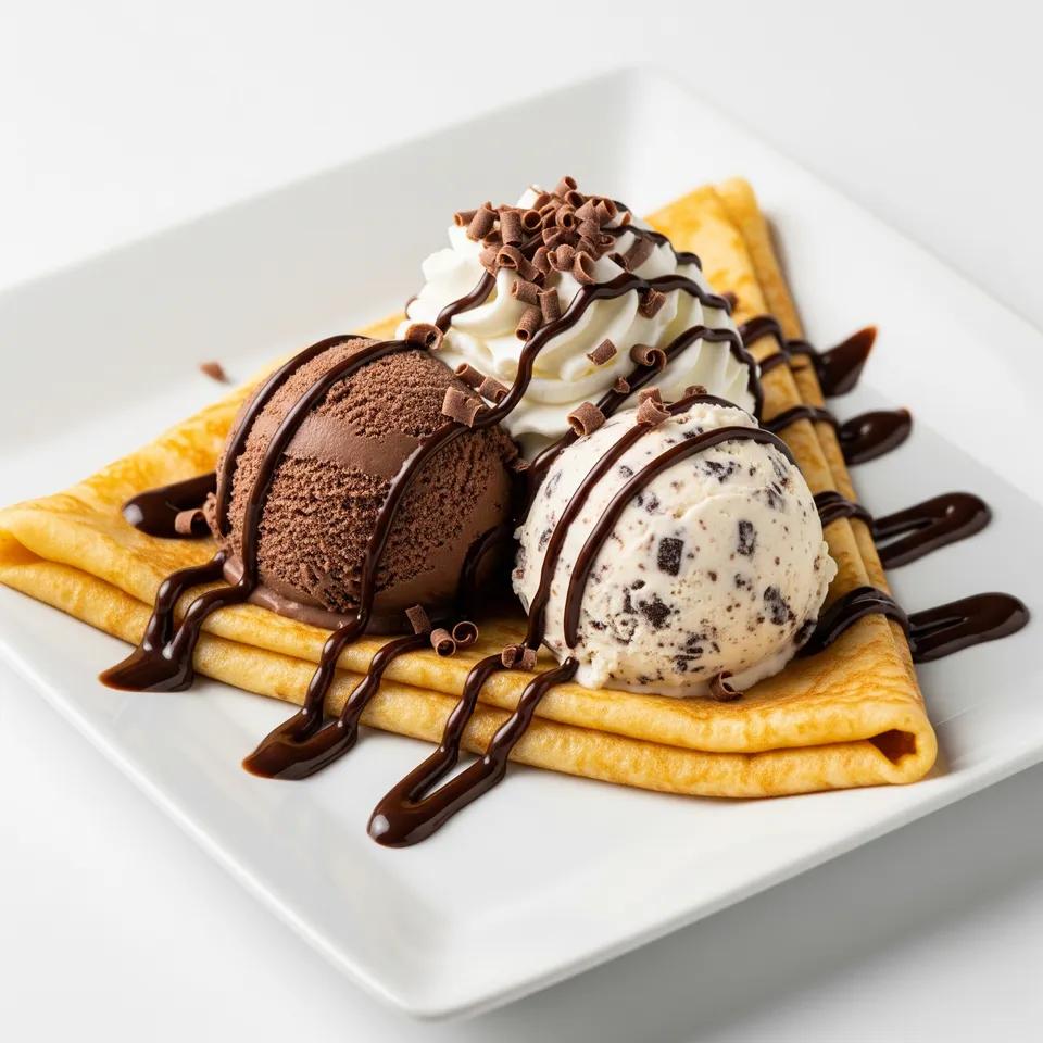 Crêpe à glace